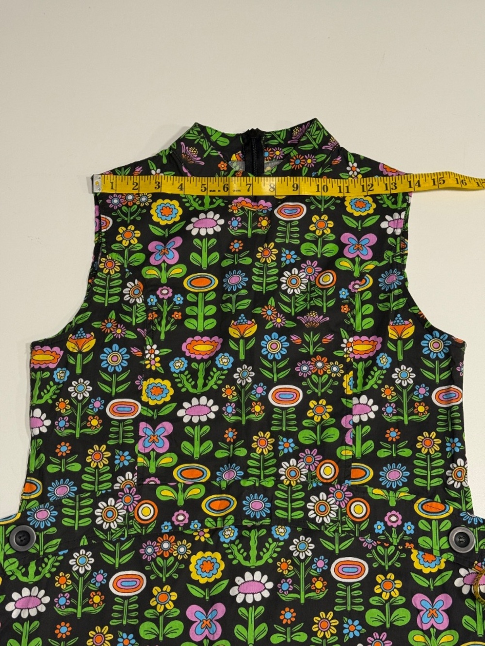 Nooworks Awesome Blossom Print, Sleeveless Tunic, Size Small - Picture 12 of 14
